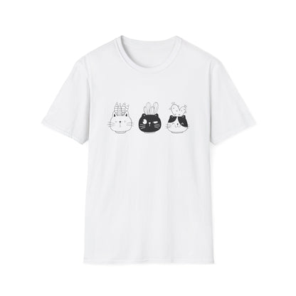 Cute Cat Plants T-Shirt