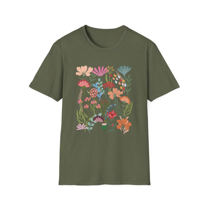 Wildflower Minimalist T-Shirt