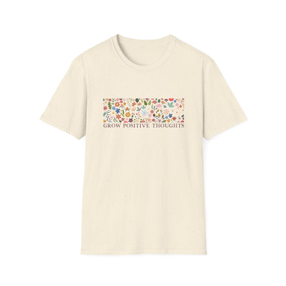 Grow Positive Thoughts Wildflowers T-Shirt