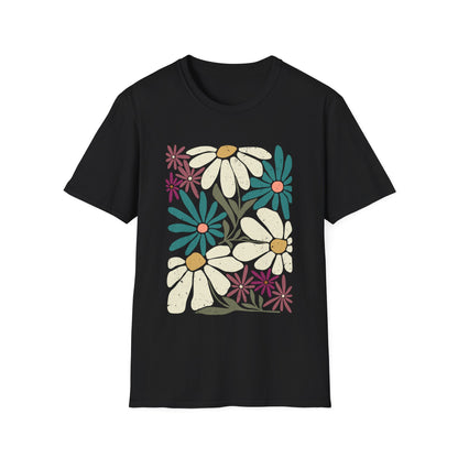 Retro Flower Market T-Shirt