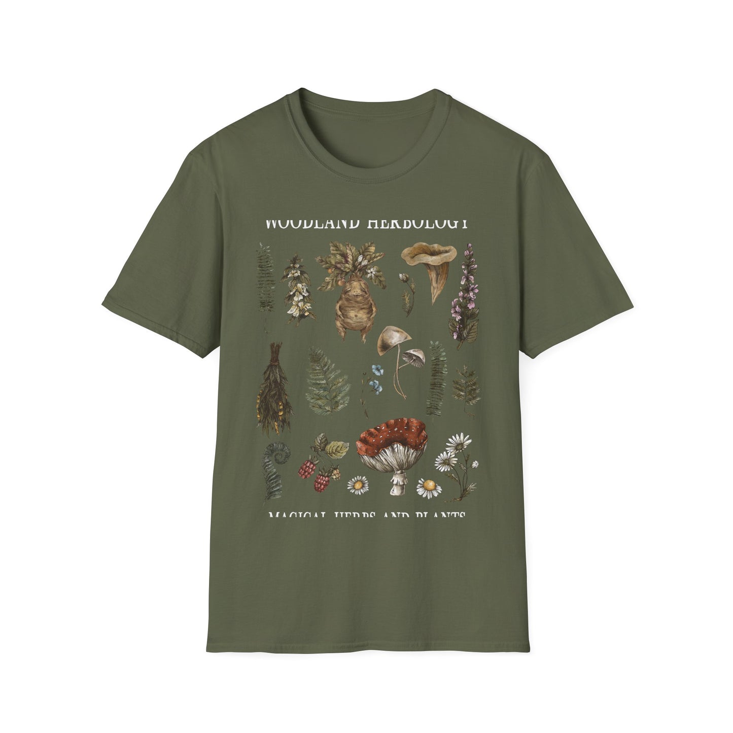 Magic Woodland Plants T-Shirt