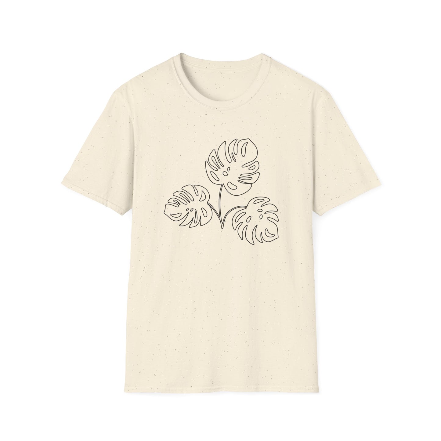 Monstera Line Art T-Shirt