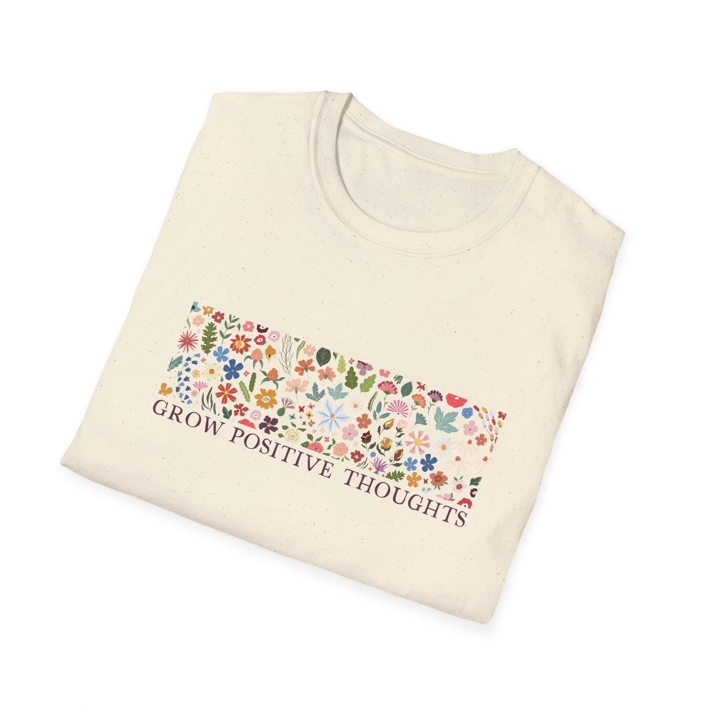 Grow Positive Thoughts Wildflowers T-Shirt