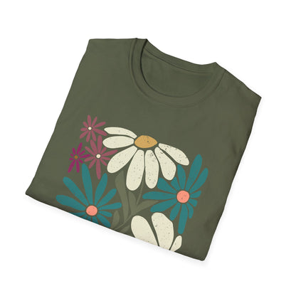 Retro Flower Market T-Shirt