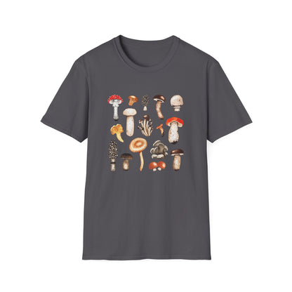 Botanical Mushrooms T-Shirt