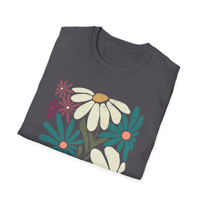 Retro Flower Market T-Shirt