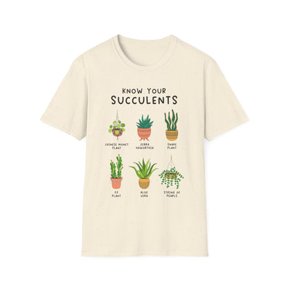 Know Your Succulents T-Shirt