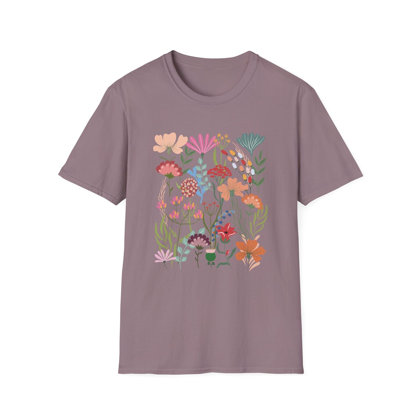 Wildflower Minimalist T-Shirt