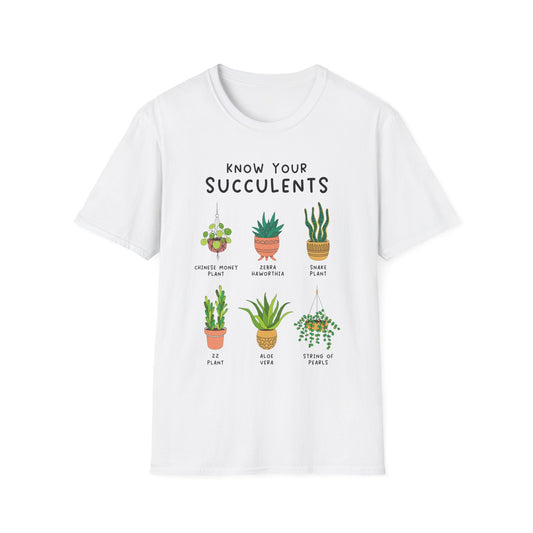 Know Your Succulents T-Shirt