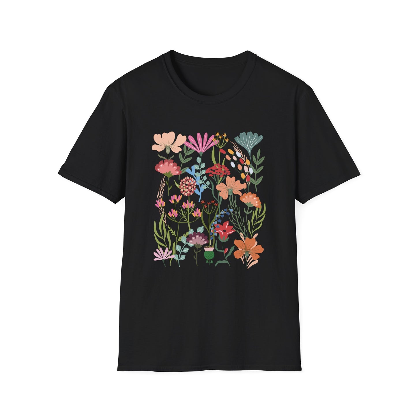 Wildflower Minimalist T-Shirt