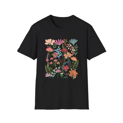 Wildflower Minimalist T-Shirt