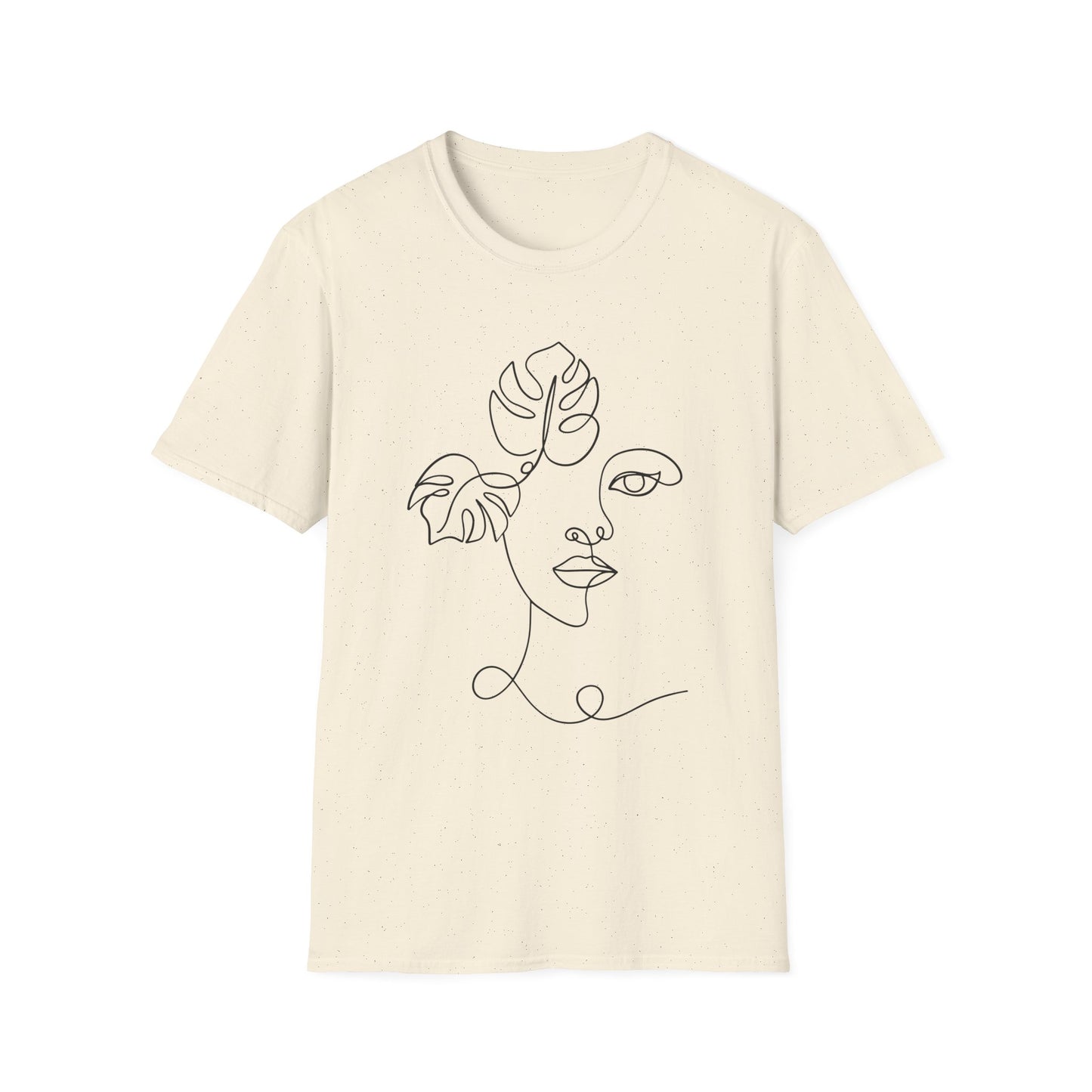 Monstera Line Art T-Shirt