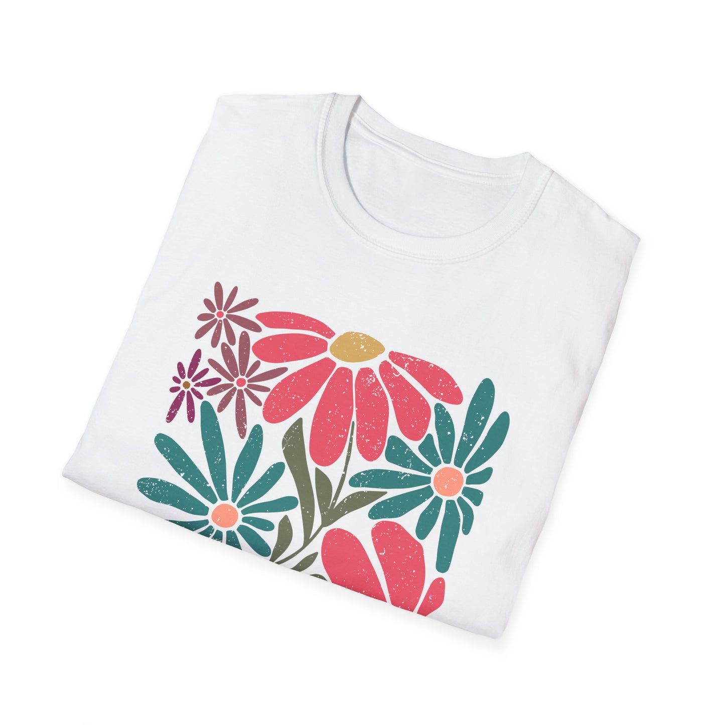 Retro Flower Market T-Shirt