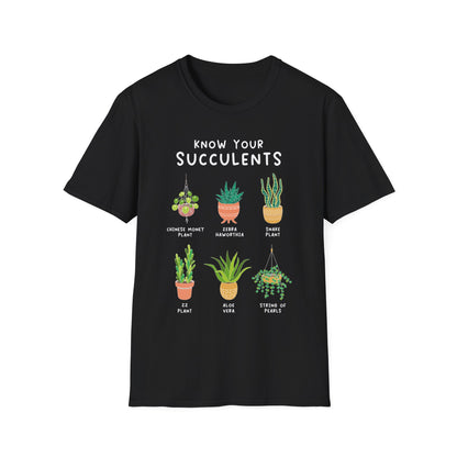 Know Your Succulents T-Shirt