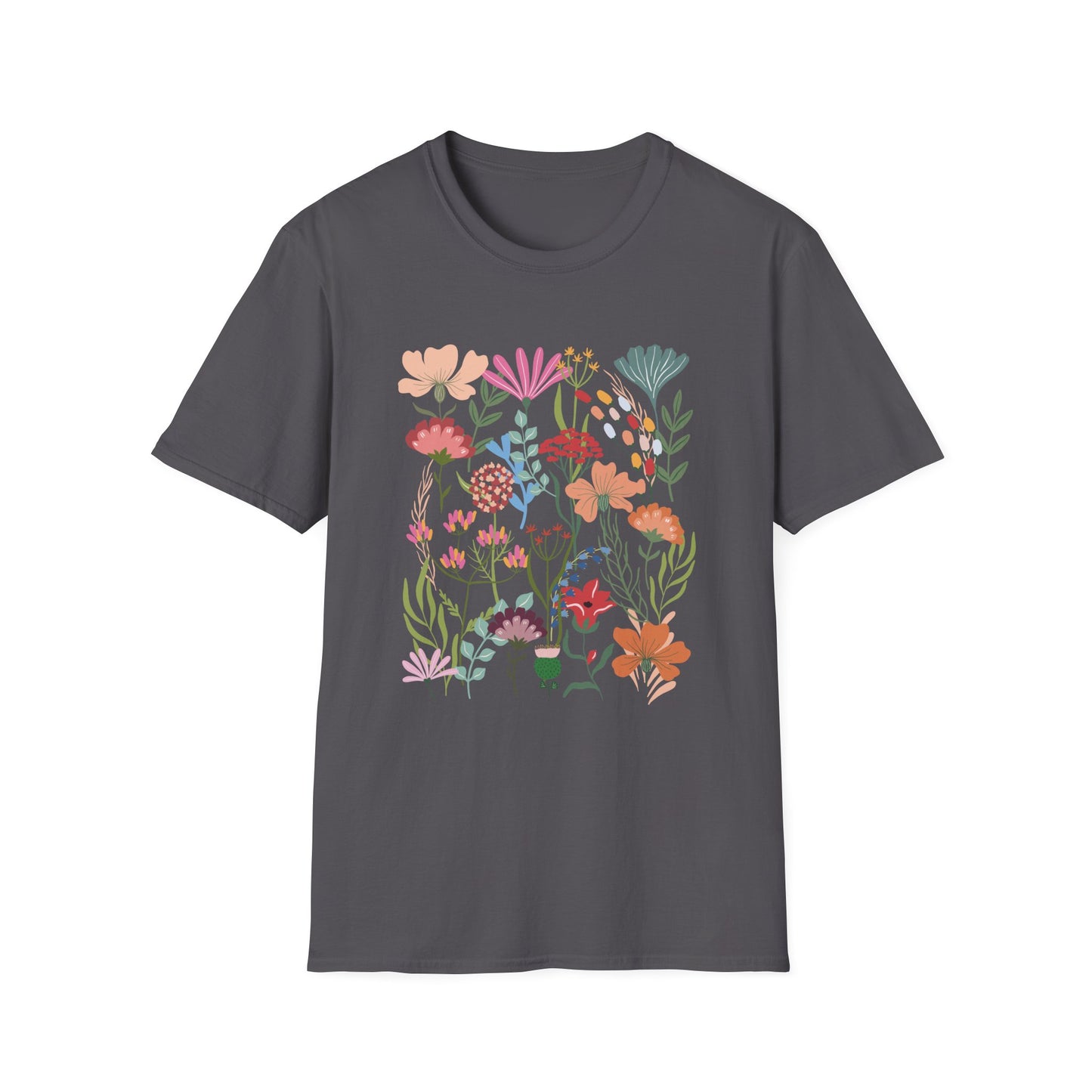 Wildflower Minimalist T-Shirt