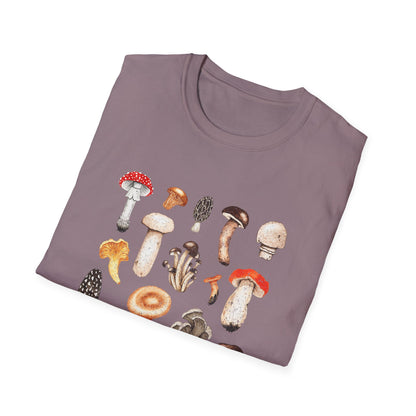 Botanical Mushrooms T-Shirt