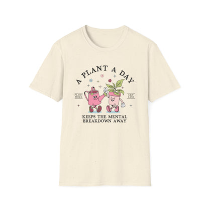 A Plant A Day Retro T-Shirt