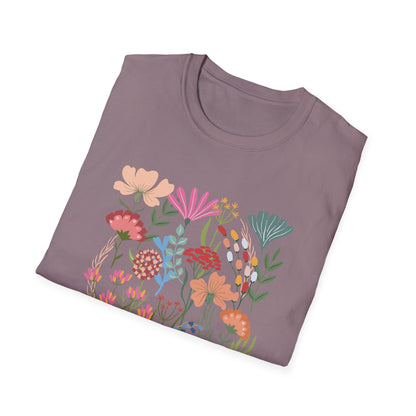 Wildflower Minimalist T-Shirt