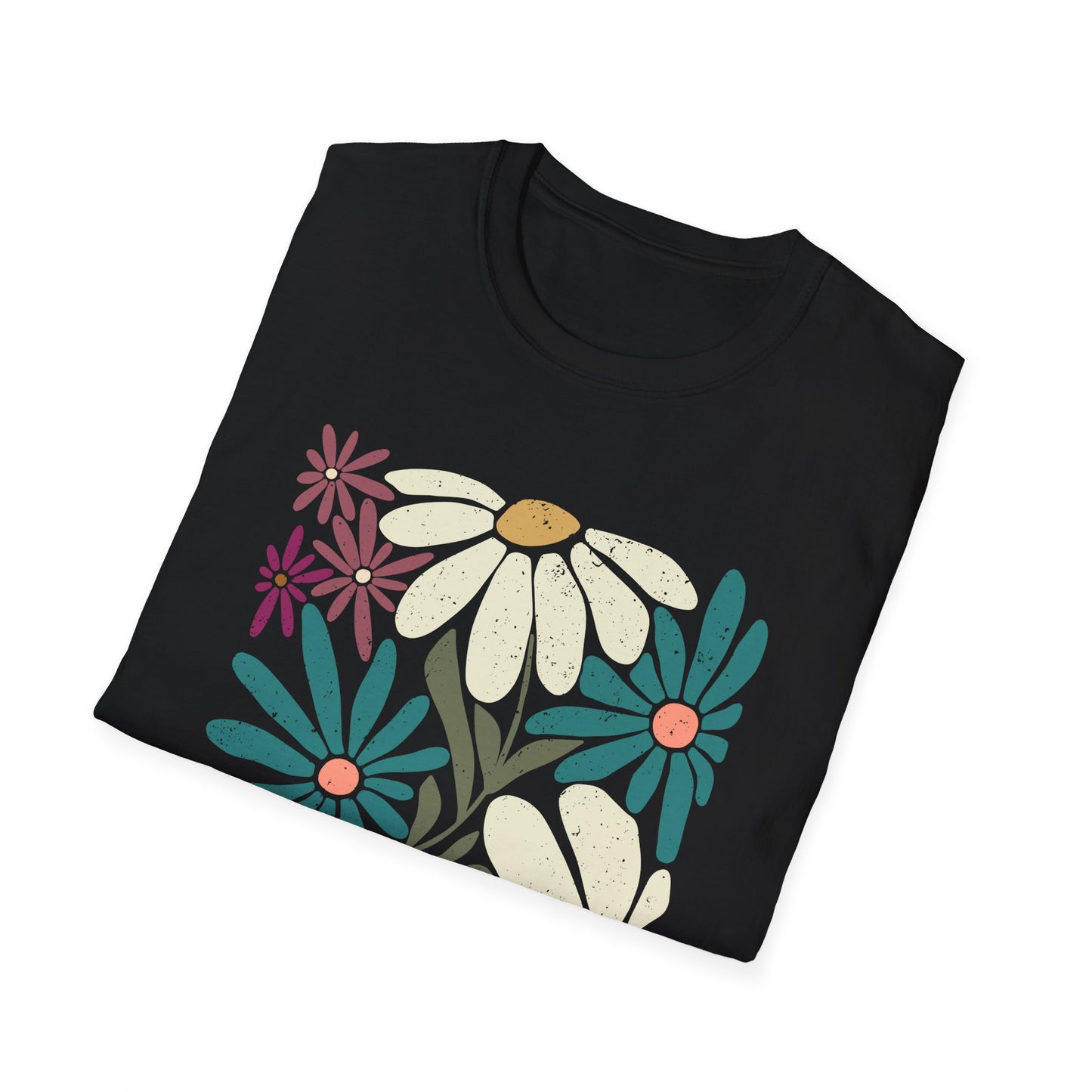 Retro Flower Market T-Shirt