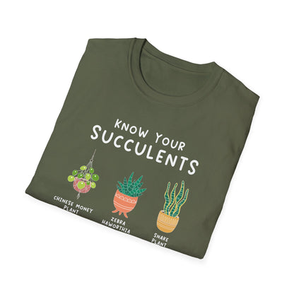 Know Your Succulents T-Shirt