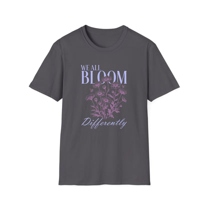 We All Bloom Differently T-Shirt