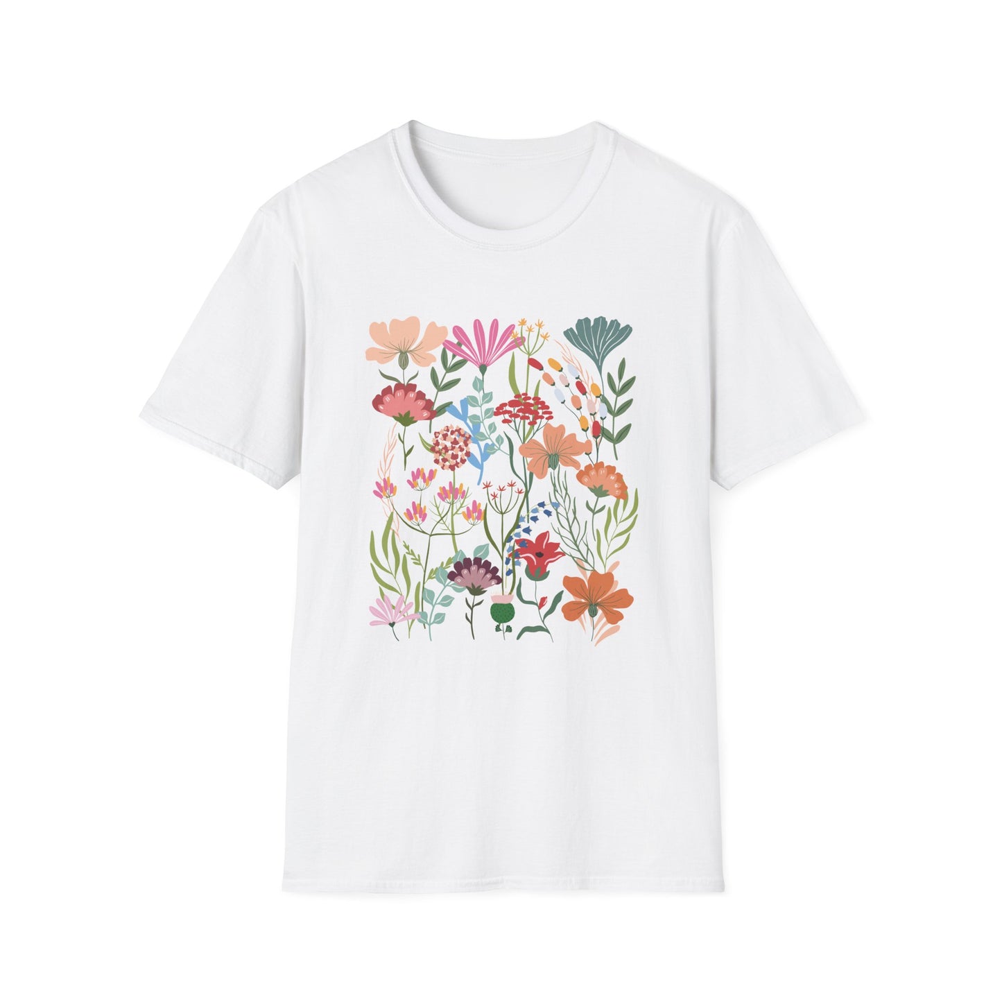 Wildflower Minimalist T-Shirt