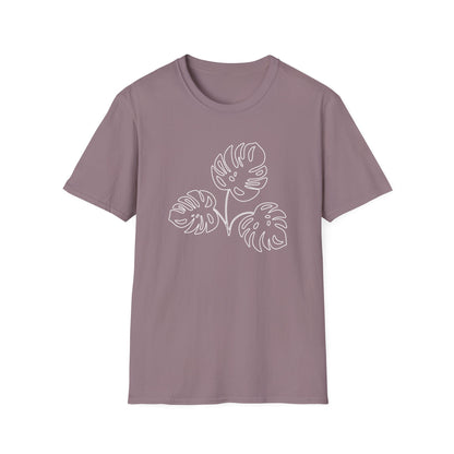 Monstera Line Art T-Shirt