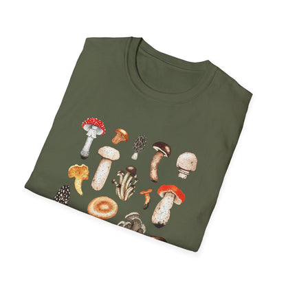 Botanical Mushrooms T-Shirt