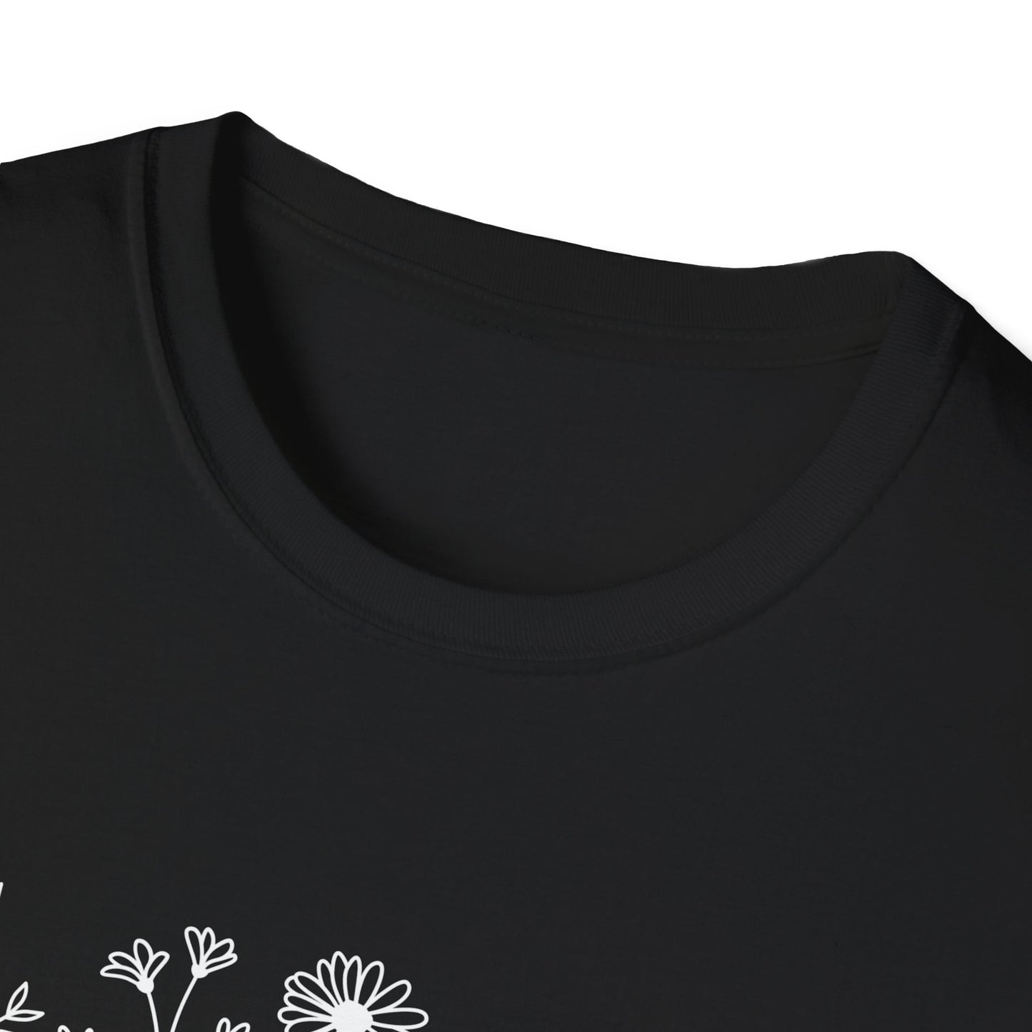 Wildflower Line Art T-Shirt