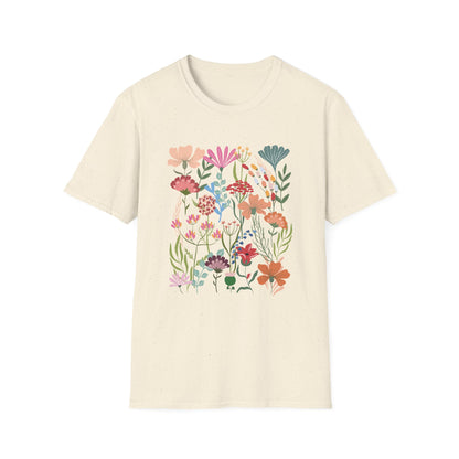 Wildflower Minimalist T-Shirt