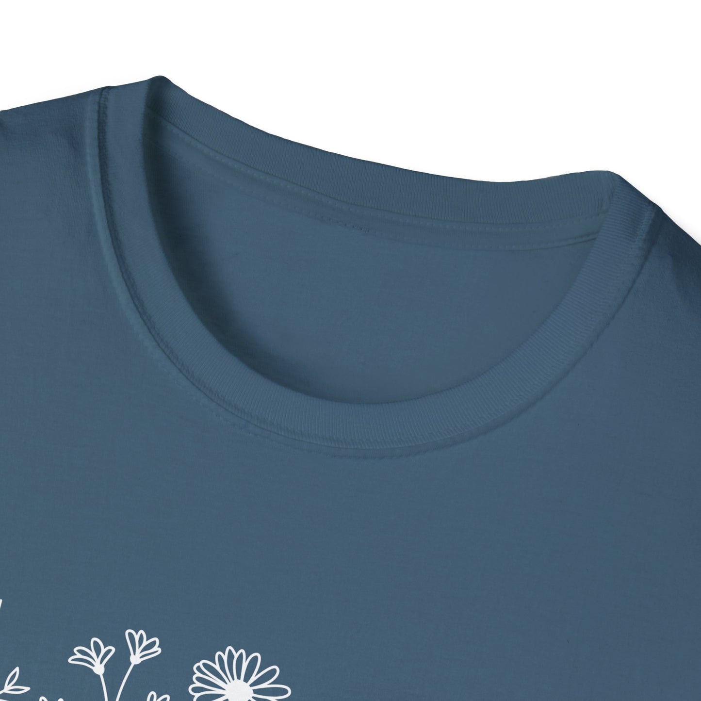 Wildflower Line Art T-Shirt