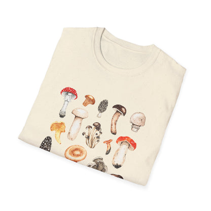 Botanical Mushrooms T-Shirt